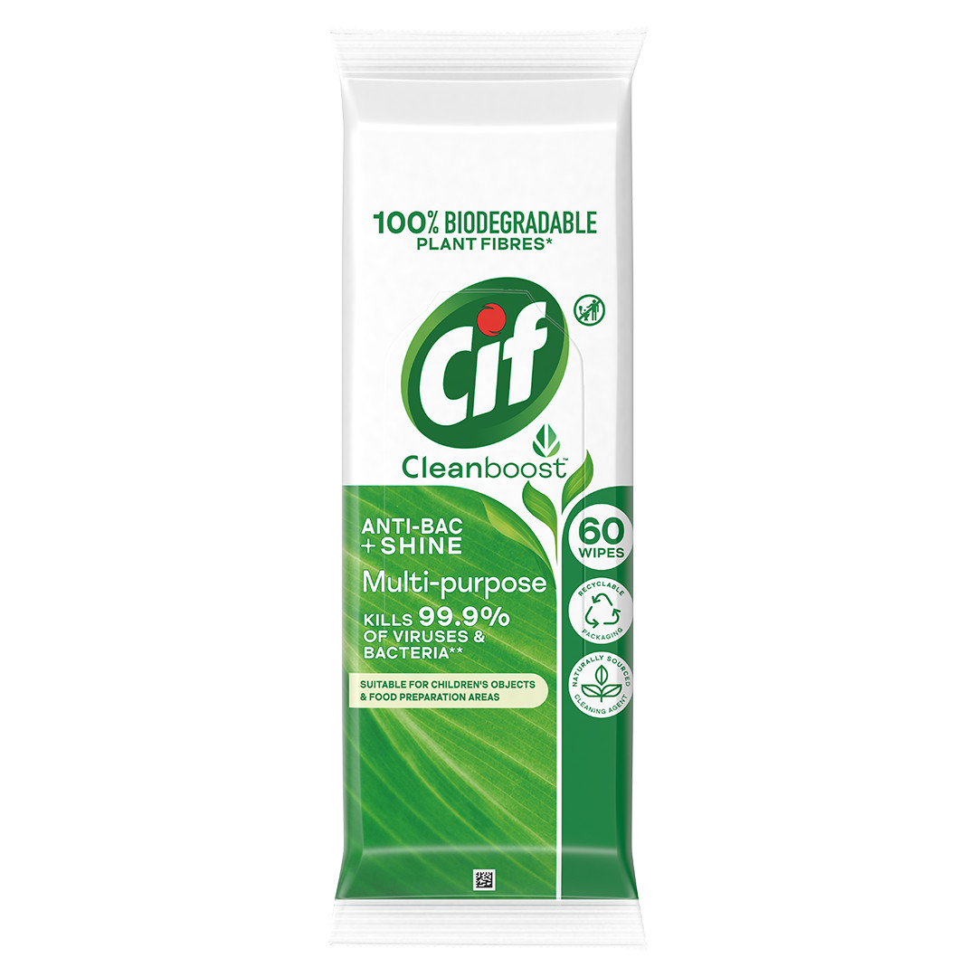 Cif Anti-Bac & Shine Wipes