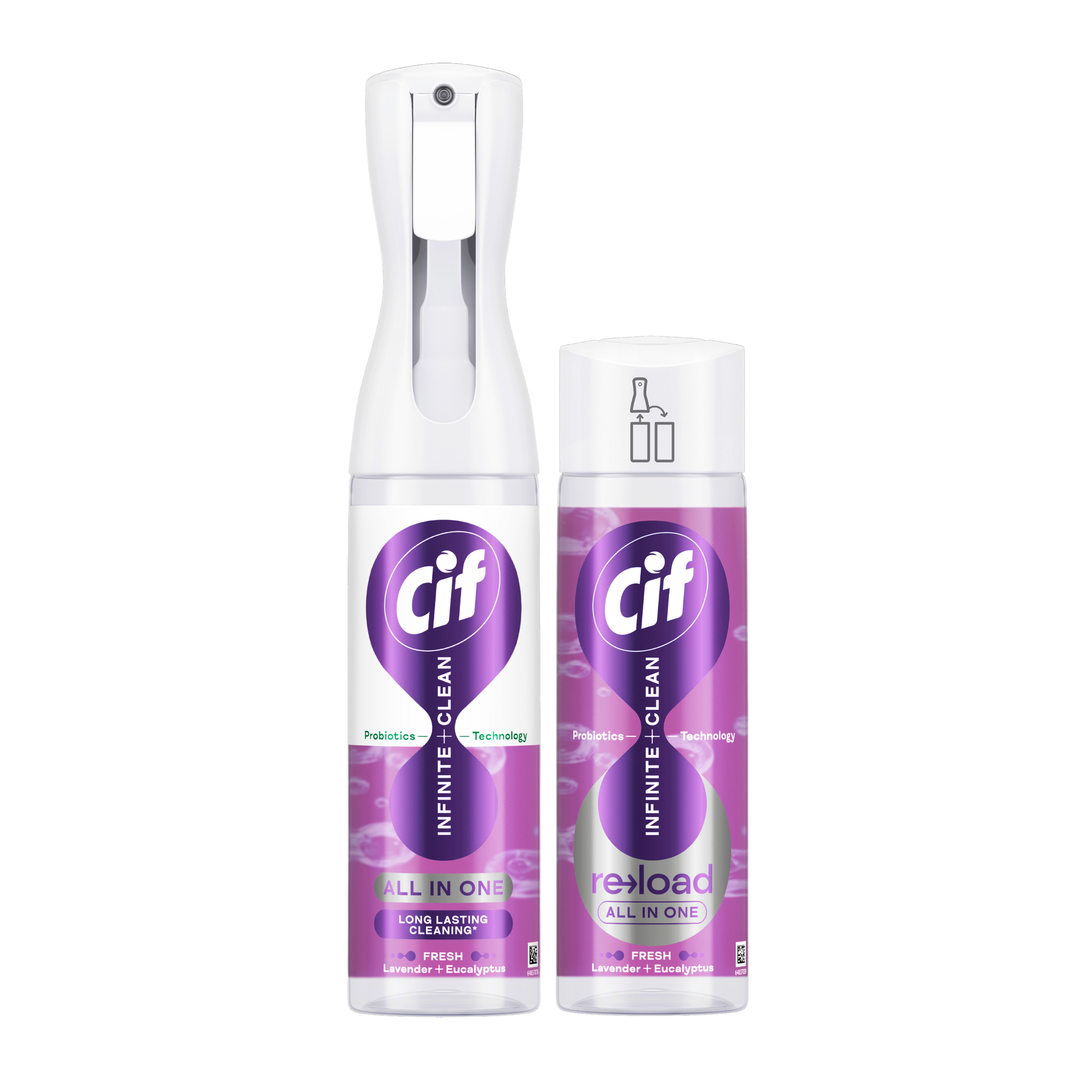 Cif Infinite Clean All In One Lavender & Eucalyptus Cleaner… | Cif