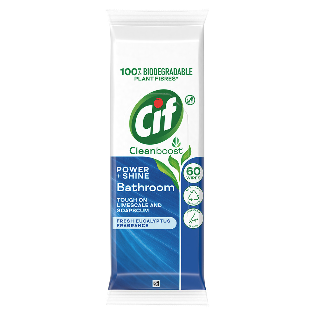 Cif Power & Shine Bathroom Wipes