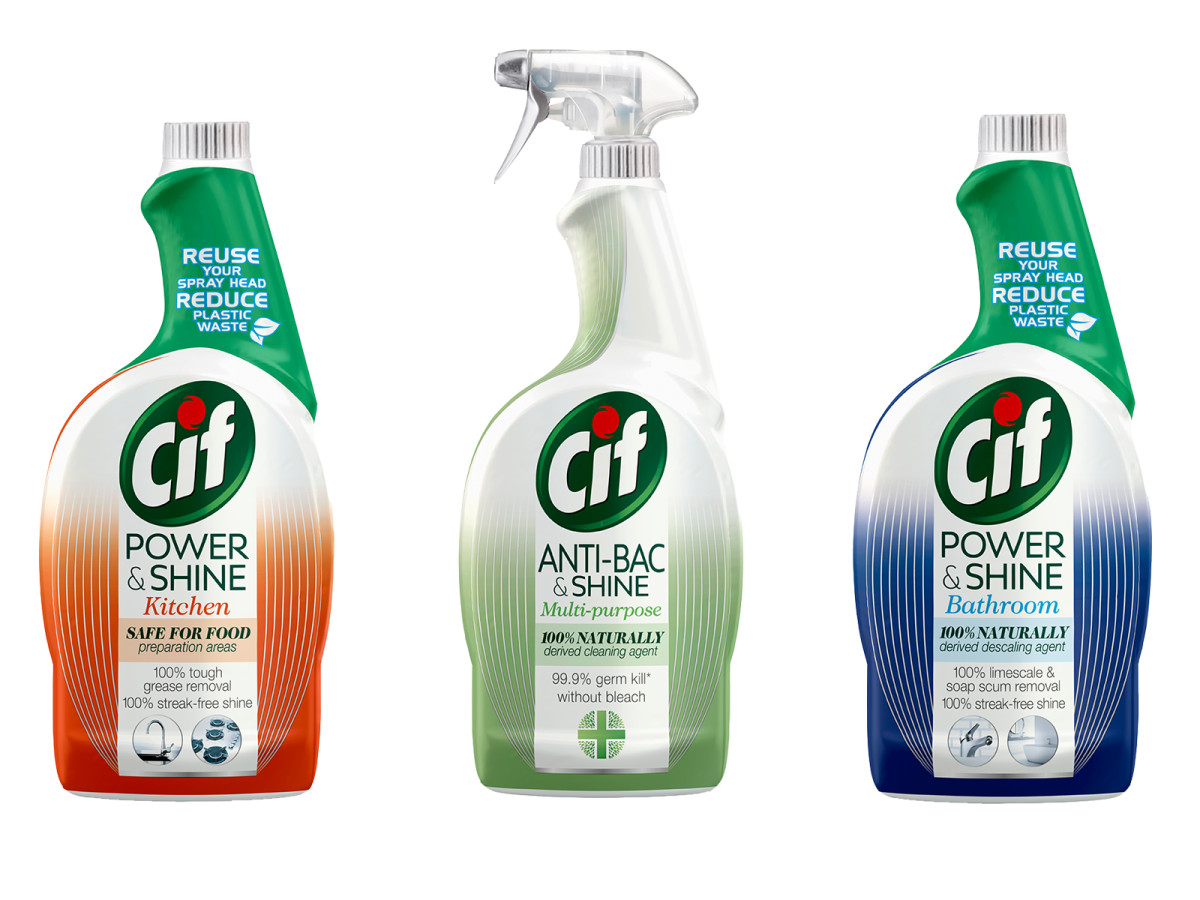 Cif Power & Shine range - Bathroom, Kitchen & Anti Bac