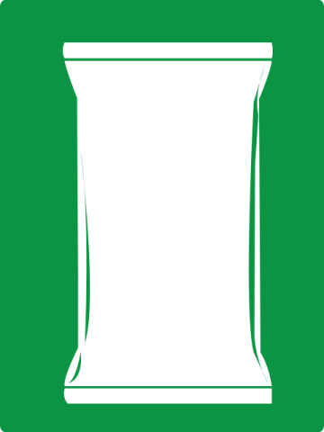 Cif wipes icon on dark green background 